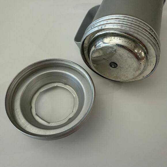 Vintage Mirro Cookie Pastry Press12 Discs Decorator Tips Aluminum Wood Stand - Picture 4 of 8